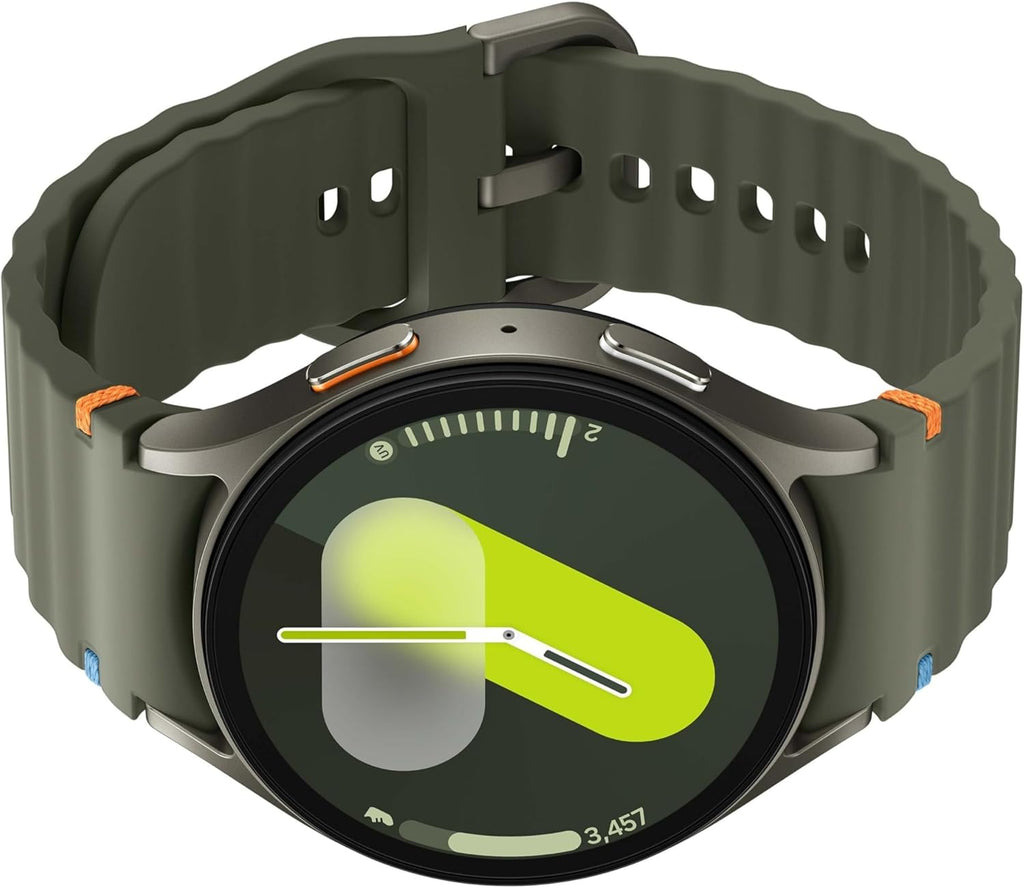 Samsung Galaxy Watch 7 | 44mm | AI Smartwatch w/ 1.5" AMOLED, Wear OS 5, LTE, Wi-Fi, Bluetooth, Heart Rate, Sleep Apnea & GPS Fitness Tracker | International Model L315 | w/Fast Charger, Intl Green