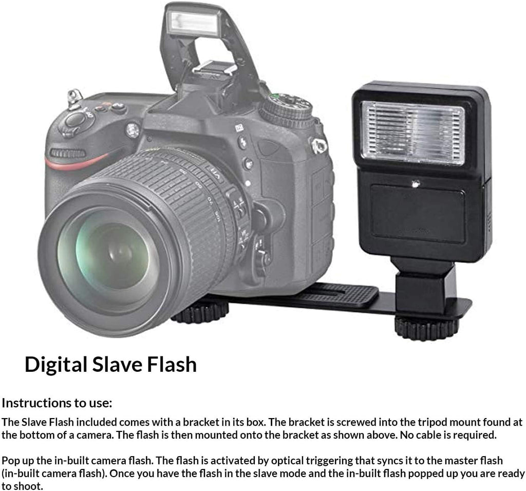 Canon EOS 2000D / Rebel T7 DSLR Camera w/EF-S 18-55mm f/3.5-5.6 Lens 3 Lens Kit: 128GB Memory + Wide Angle + Telephoto + Flash (Renewed)