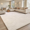 Sour Lemon Area Rugs 9x12 Living Room, Soft Large Area Rug Fluffy Grey Rugs for Bedroom .Machine Washable Area Rug Non Slip Carpet Rug for Living Room Playroom Kids Room Home Decor