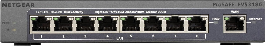 Netgear FVS318G ProSafe 8 Port Gigabit VPN Firewall