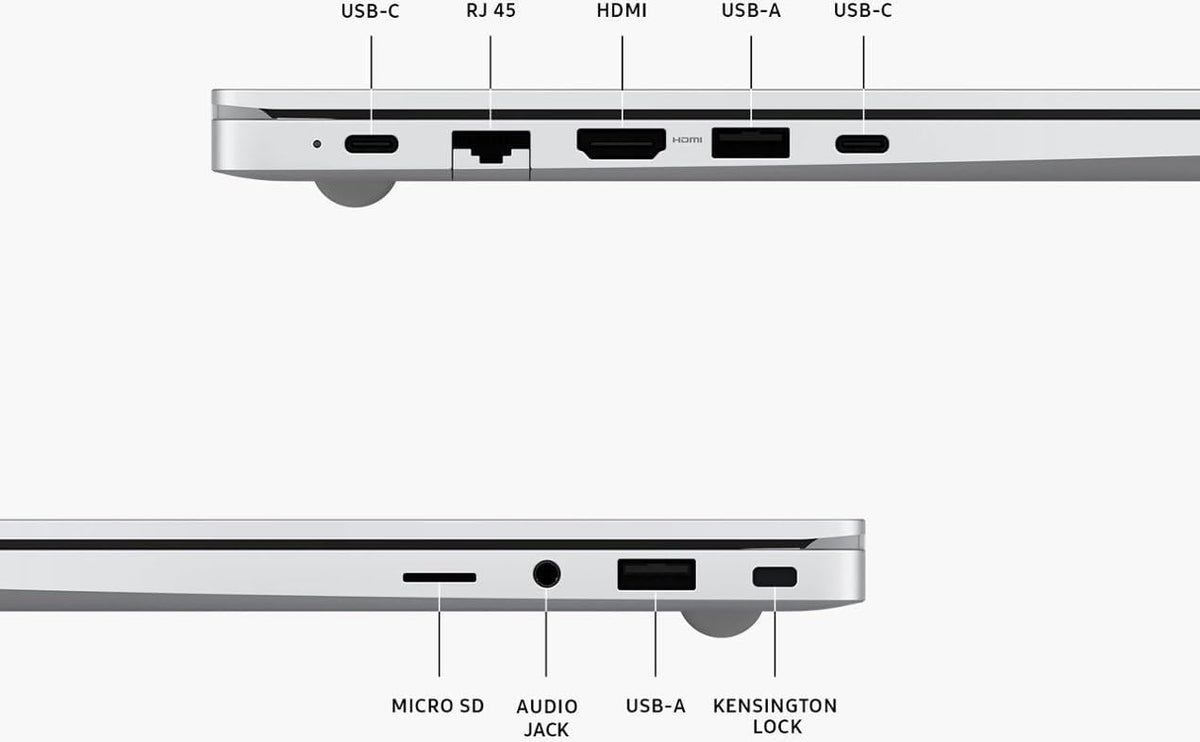 Samsung Galaxy Book4 2024 Business Laptop 15.6" FHD IPS 10-Core Intel 7 150U 16GB LPDDR4 512GB SSD Intel Graphics Wi-Fi 6 Backlit Keyboard Fingerprint Win11 Home w/ONT 32GB USB