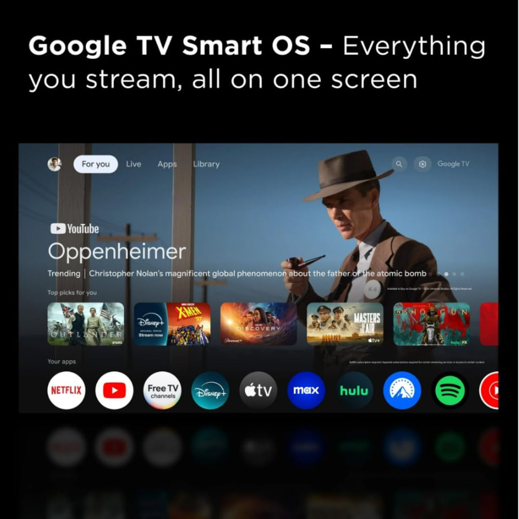 TCL 43-inch 43Q31K Class Q3K Series FHD QLED Smart Google TV Bluetooth(Renewed)