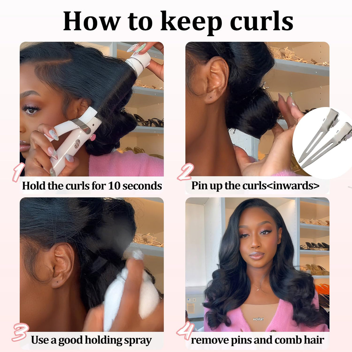 12A Body Wave Bundles with Closure 20 22 24+18Inch 5x5 HD Lace Closure 100% Brazilian Virgin Human Hair True to Length Quick Weave Natural Color Layered Look for Women Beginner Birthday Prom Party