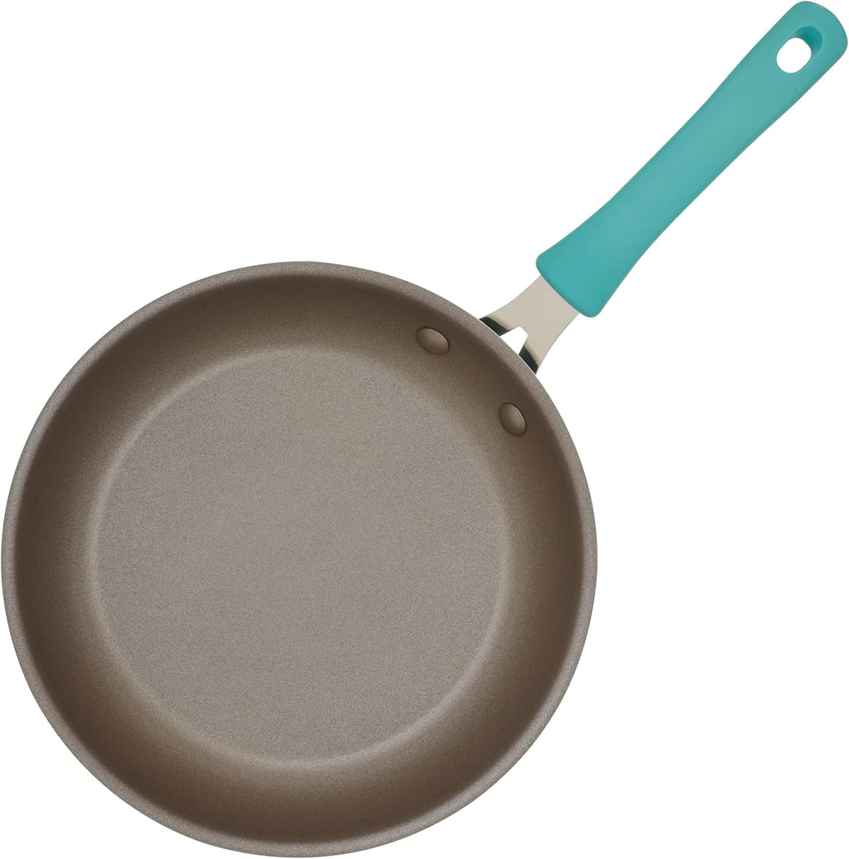 Rachael Ray Cook + Create Nonstick Cookware/Pots and Pan Set, 10 Piece, Agave Blue