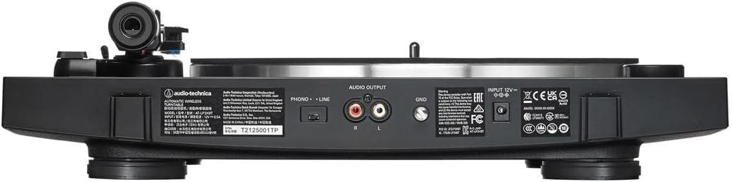 Audio-Technica AT-LP3XBT-BK Bluetooth Turntable Belt Drive Fully Automatic 33/45 (Black)