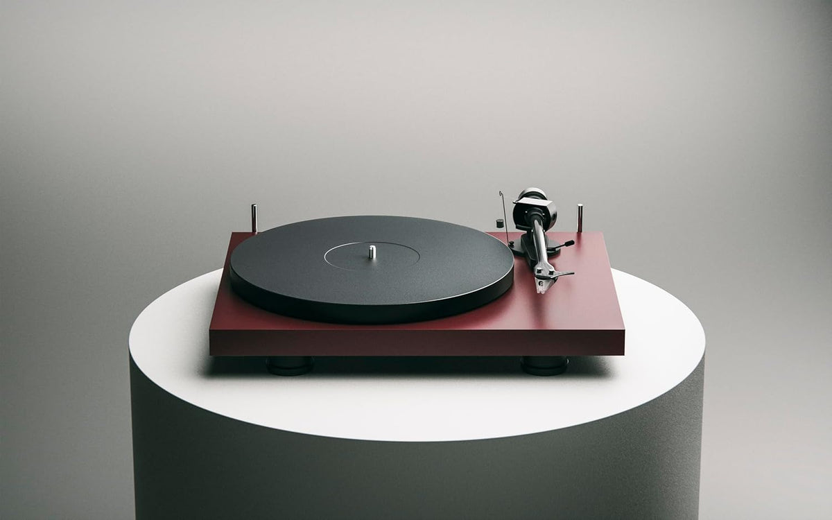 Pro-Ject Debut EVO 2 Turntable with Pick it MM EVO Cartridge (High Gloss Red)