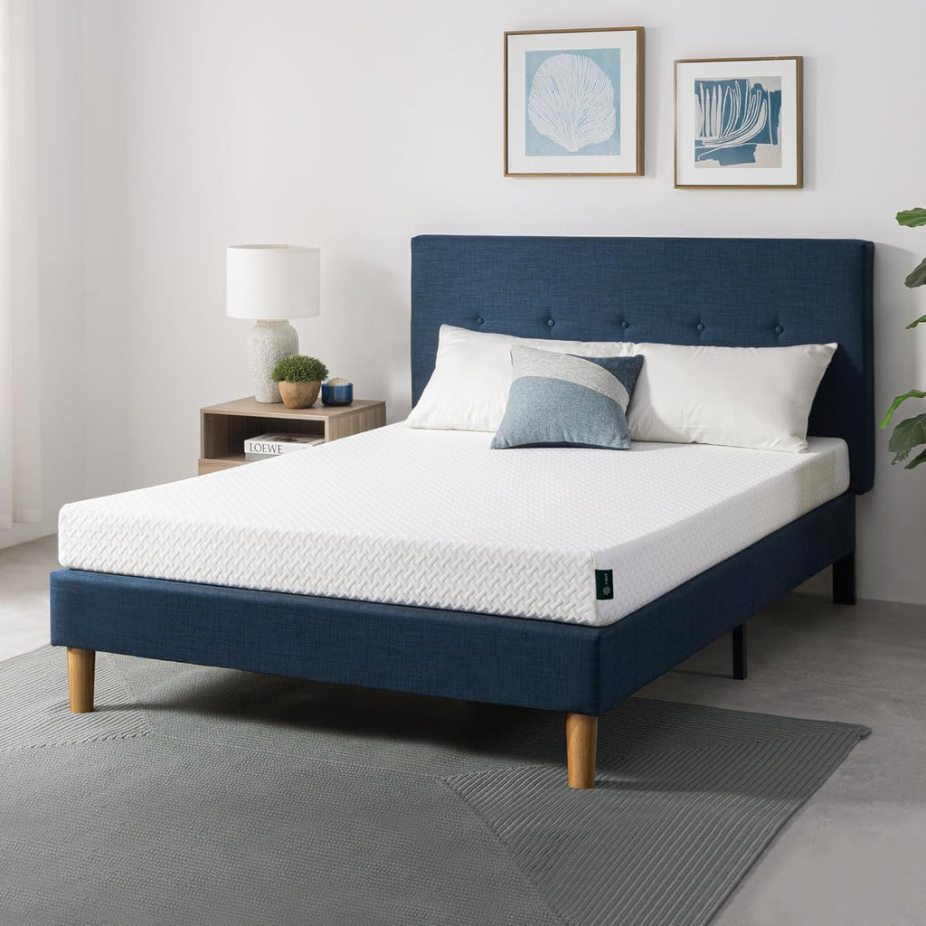Zinus 6 Inch Full Cooling Essential Memory Foam Mattress NewVersion, Fiberglass Free, Medium Feel, Breathable Cooling Layers, Certified Safe Materials