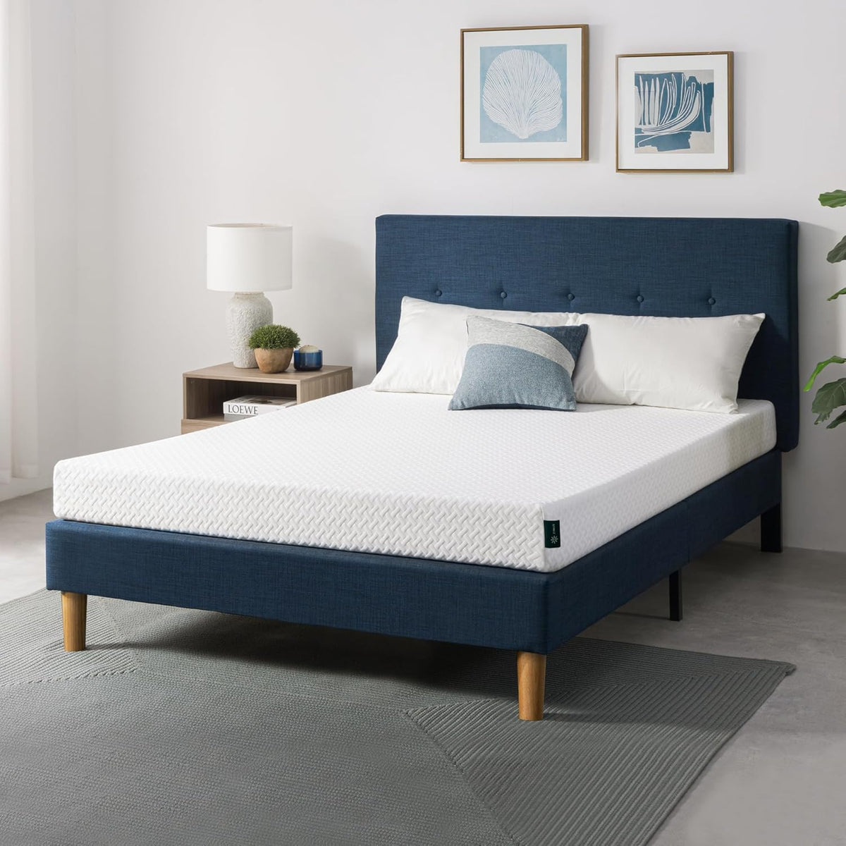 Zinus 6 Inch Full Cooling Essential Memory Foam Mattress NewVersion, Fiberglass Free, Medium Feel, Breathable Cooling Layers, Certified Safe Materials