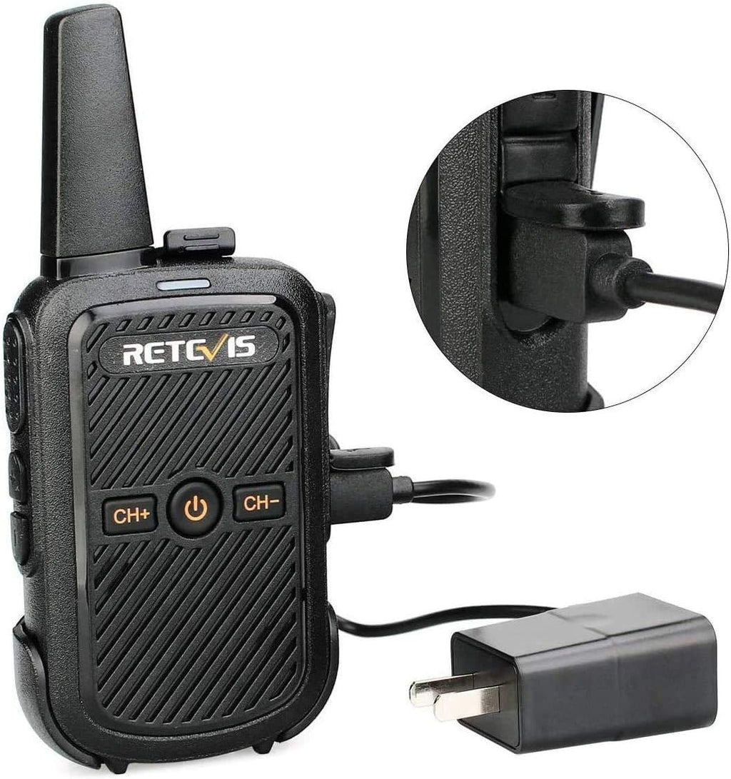 Retevis RT15 Radios Walkie Talkies 20 Pack, Business 2 Way Radios Rechargeable,Portable,USB Fast Charing, Handsfree,for Adults Restaurants Healthcare Retail Commercial