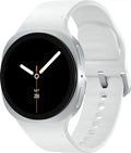 Samsung Galaxy Watch 8 (2025) 40mm LTE Smartwatch, Cushion Design, Fitness Tracker, Sleep Coaching, Running Coach, Energy Score, Heart Rate Tracking, Silver US Version (Renewed)