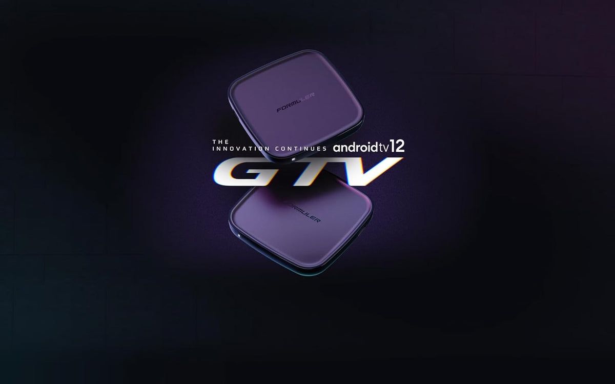 GTV 4K Media Streaming Box – Voice Remote, Dual-Band WiFi, 4K Ultra HD, Certified, Powerful Streaming Player