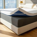 ViscoSoft 2 Inch Memory Foam Mattress Topper Cal King - Select High Density Ventilated Mattress Pad - Premium Removable Rayon Cover