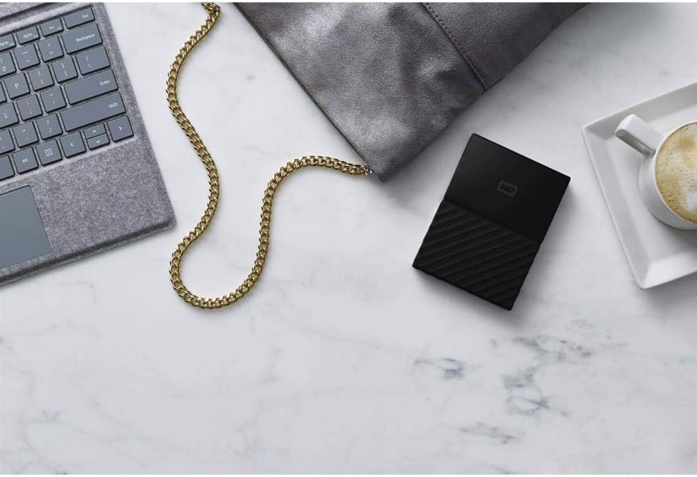 WD 2TB Black My Passport Portable External Hard Drive - USB 3.0 - WDBS4B0020BBK-WESN