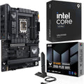 Micro Center CPU Motherboard Combo - Ultra 9 285K 24-Cores LGA 1851 Desktop Processor Bundle with Tuf Gaming Z890-Plus WiFi Motherboard