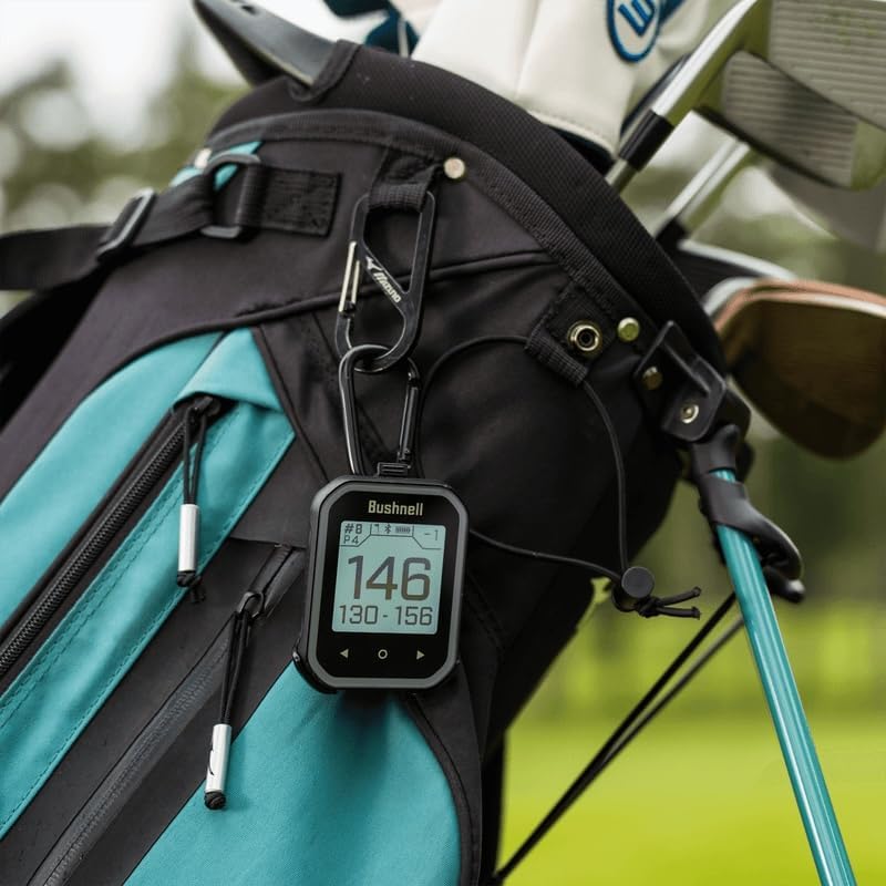 Bushnell Golf Phantom 3 Slope GPS – Handheld, Touchscreen, Slope-Adjusted Distances, 38,000+ Courses & Magnetic Cart Mount, Green
