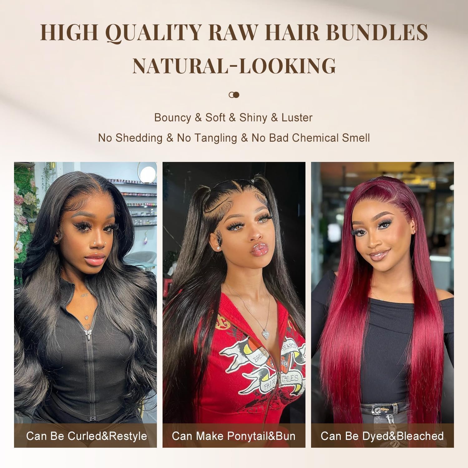 12A Human Hair Bundles 22 24 26 28 Inch Straight 4 Bundles Human Hair 100% Unprocessed Brazilian Remy Virgin Hair Extensions Raw Quick Weave Sew In Straight Hair Extensions