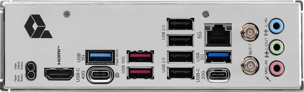 MSI PRO X870-P WiFi V1 ProSeries Motherboard (AMD Ryzen 9000/8000/7000 Series Processors, AM5, DDR5, PCIe 5.0, M.2 Gen5, SATA 6Gb/s, USB 40Gbps, HDMI/DP, Wi-Fi 7, Bluetooth 5.4, 5Gbps LAN, ATX)