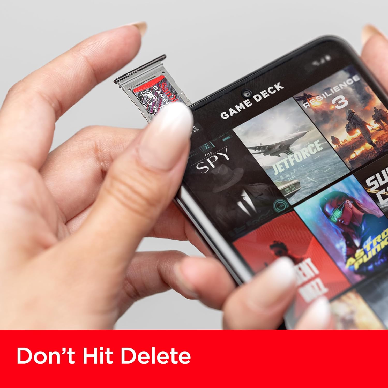 SanDisk 1TB Gameplay microSD Memory Card for Mobile Gaming - Up to 190MB/s, for Handheld Console Gaming - SDSQXAV-1T00-GN6XN (Renewed)