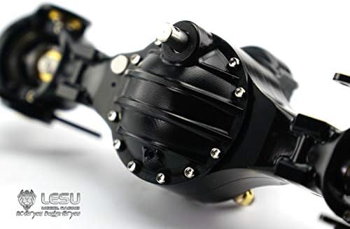 Lesu Metal Front Axle B Differential Lock Rc 1/14 Tractor Car Truck Tmy Model