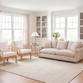 SAFAVIEH Natural Fiber Collection Area Rug - 9' x 12', Ivory, Handmade Farmhouse Jute, Ideal for High Traffic Areas in Living Room, Bedroom (NF730A)