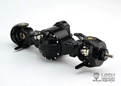 Lesu Metal Front Axle B Differential Lock Rc 1/14 Tractor Car Truck Tmy Model