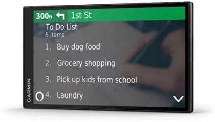 Garmin DriveSmart 65 with Amazon Alexa, Built-in Voice-Controlled GPS Navigator with 6.95” High-Res Display