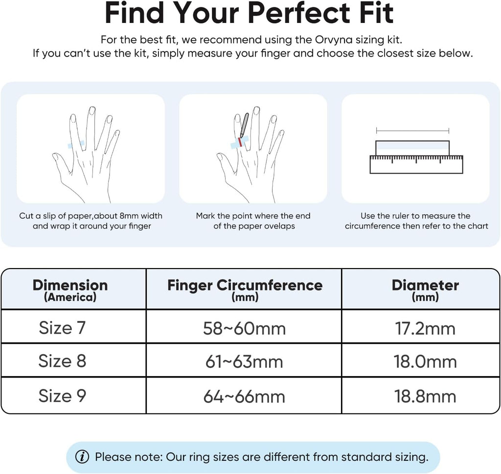 Smart Ring, Titanium Health & Fitness Tracker with Sleep, Heart Rate & SPO₂ Monitoring, Ultra-Light, 4–6 Day Battery, No Subscription, for Women & Men (Gold 8)