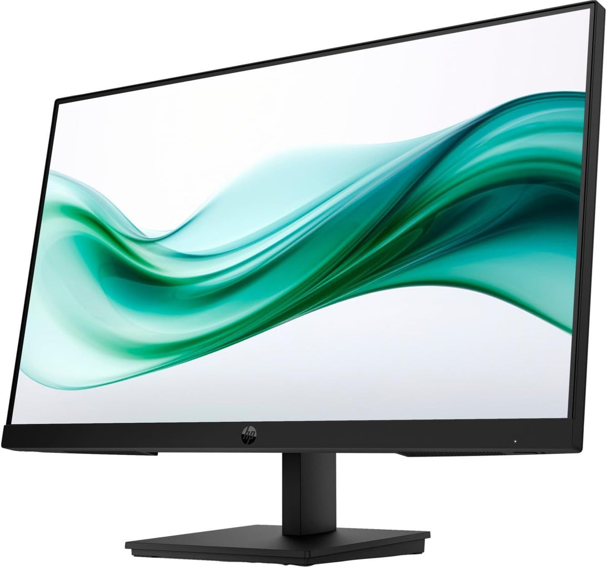 HP 24" Full HD (1920x1080) Computer Monitor Bundle with Docztorm Dock, 75Hz Anti-Glare Display, AMD FreeSync, HDMI, VGA, VESA Mount (100x100mm), Ideal for Home & Business, Black Pack of 2