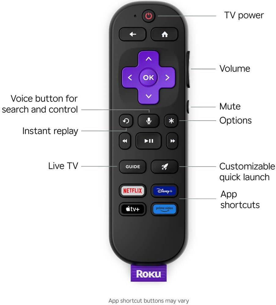 Roku 75-Inch Select Series 4K UHD Smart TV - HDR, Dolby Audio, Compatible with Alexa, Voice Remote, Bluetooth Mode, w/AUX HDMI Cable, CPS 1-Year Protection Plan + Streaming