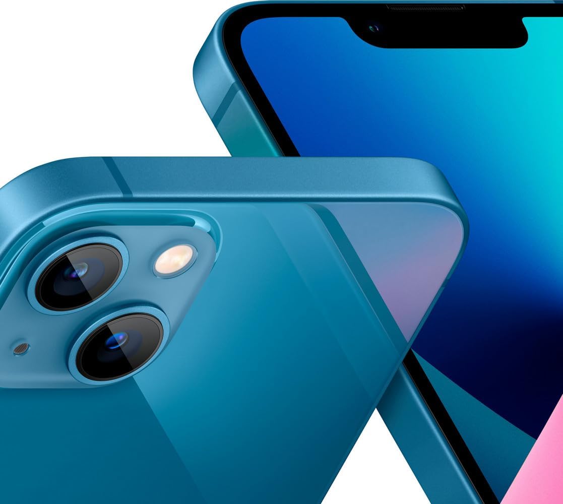 Apple iPhone 13 Mini, 128GB, Blue - Unlocked (Renewed Premium)