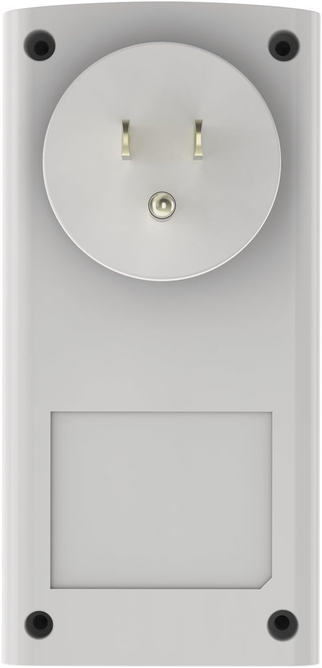 NETGEAR Powerline Adapter Kit, 1200 Mbps Wall-Plug, 1.2 Gigabit Ethernet Ports with Passthrough + Extra Outlet (PLP1200-100PAS)