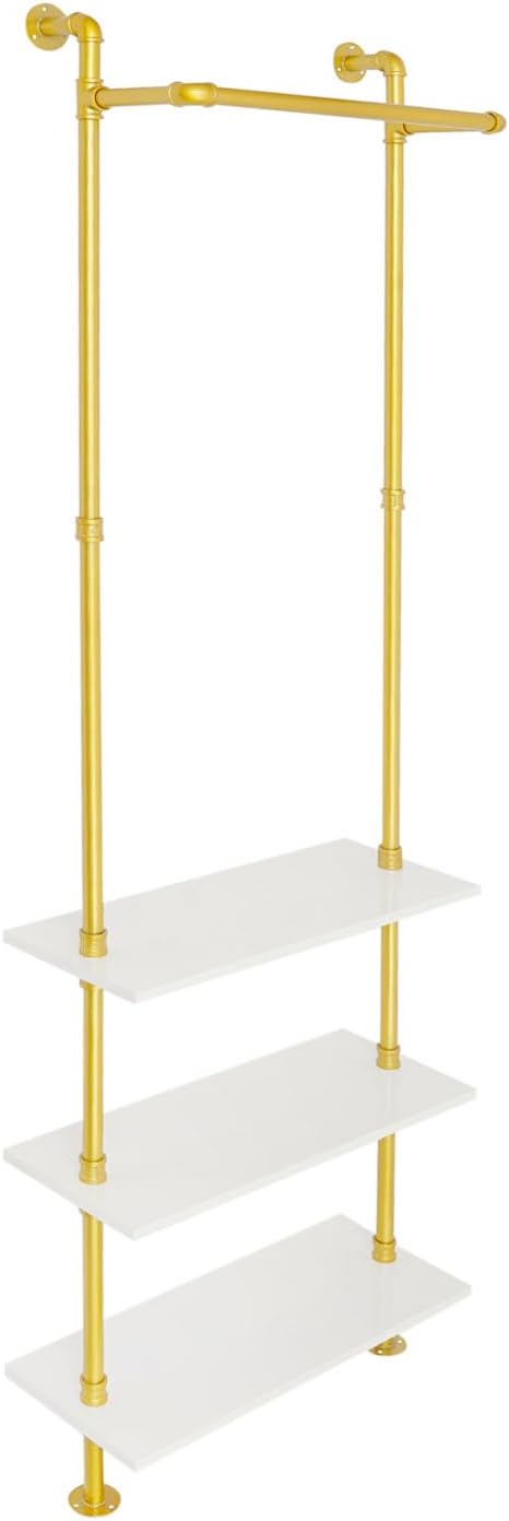 Wall-Mounted Clothes Hanging Rack – Multi-Purpose Coat & Clothing Storage for Corridor, Entrance, Bedroom, Living Room & Laundry – Space-Saving Home Decor Solution