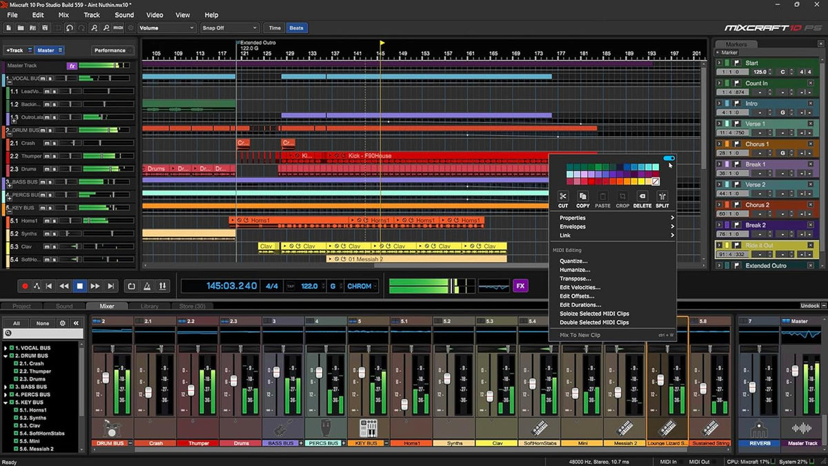 Mixcraft 10 Pro Studio PC Online code