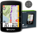 Bryton Rider 650 Sensor Bundle 2.8 Inch Color LCD Touchscreen GPS Bike/Cycling Computer, Preloaded USA Map, Compatible with Bike Radar, 33hrs Long Battery Life, Navigation Waterproof