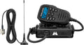 Midland - MXT275 MicroMobile GMRS Radio - 15 watts Two-Way Radio with Integrated Control Microphone - Overland Caravanning Tractors - Detachable External Magnetic Mount Antenna - 8 Repeater Channels