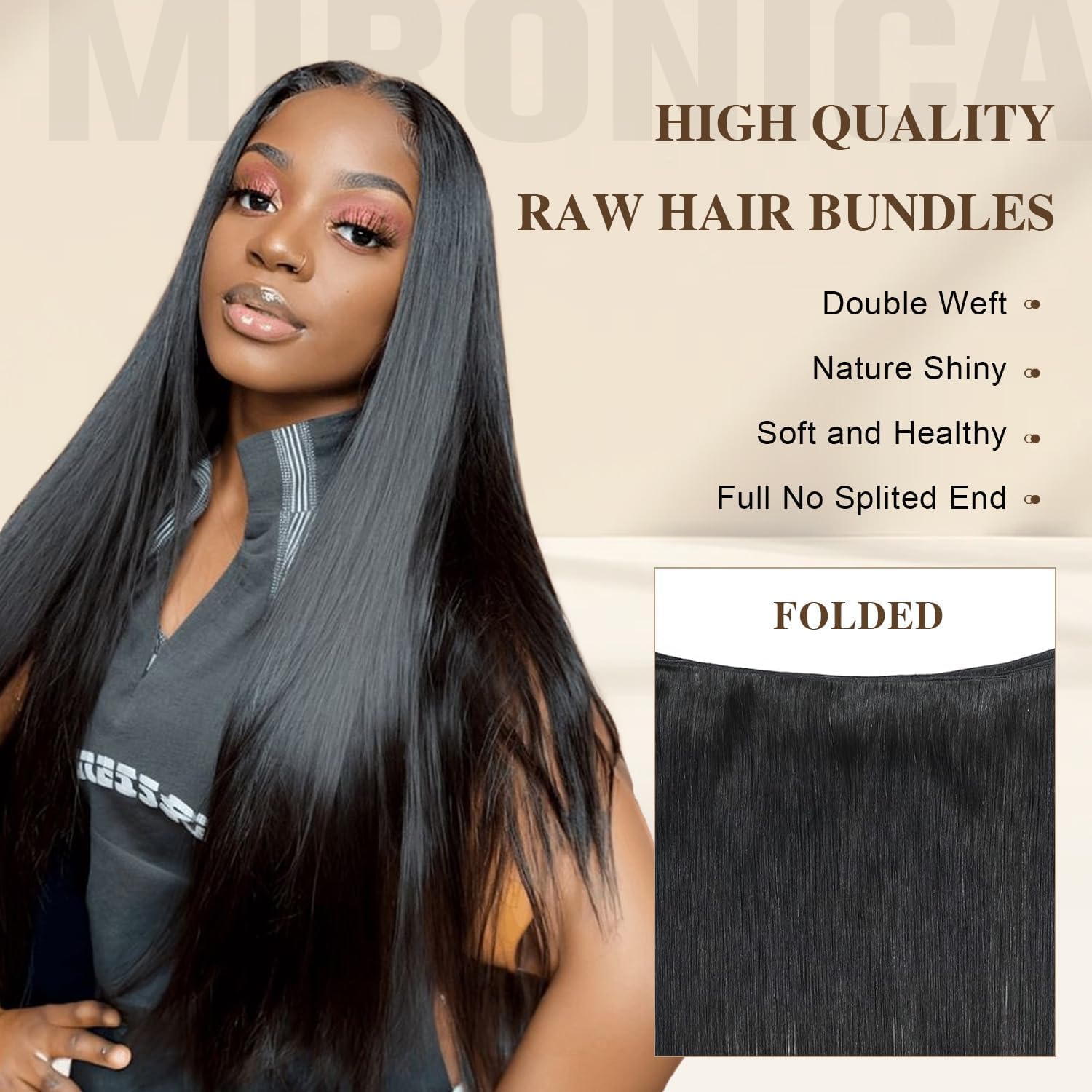 12A Human Hair Bundles 22 24 26 28 Inch Straight 4 Bundles Human Hair 100% Unprocessed Brazilian Remy Virgin Hair Extensions Raw Quick Weave Sew In Straight Hair Extensions