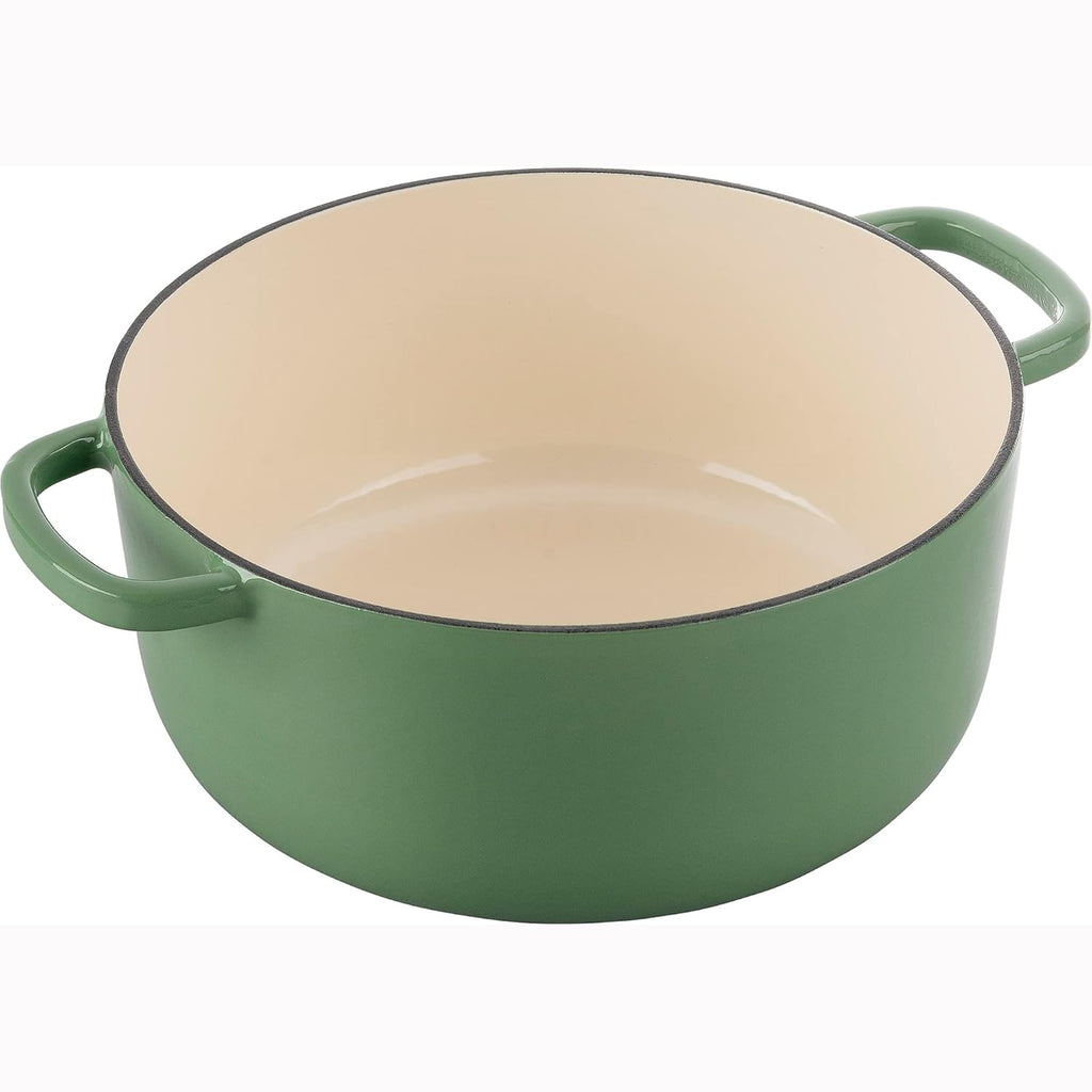 BALLARINI Bellamonte Cast Iron 7.5-qt Round Dutch Oven - Saggio Green
