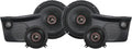 MB Quart Front Dash 3-Way Component Speakers Upgrade Kit for 21-24 Ford Bronco, Tuned Audio Package with 1" Dome Tweeters, 4" and 6.5" Midbass Drivers