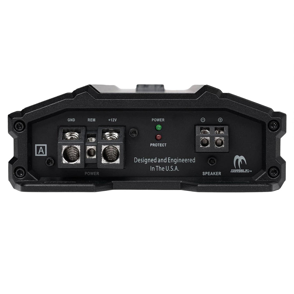 Hifonics Zeus Delta 2,550 Watt Compact Mono Block Nickel Plated Mobile Car Audio Amplifier with Auto Turn On Feature, ZD-2550.1D, Black