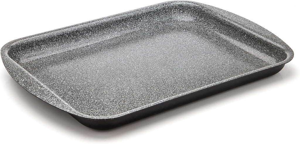 DaTerra Cucina - 16" x 11" x 1" Nonstick Ceramic Coated Baking Sheet Twin Pack – Professional Grade, PTFE, Cadmium, Lead & PFOA Free, Oven Safe, Ideal for Baking, Roasting, and Cooking
