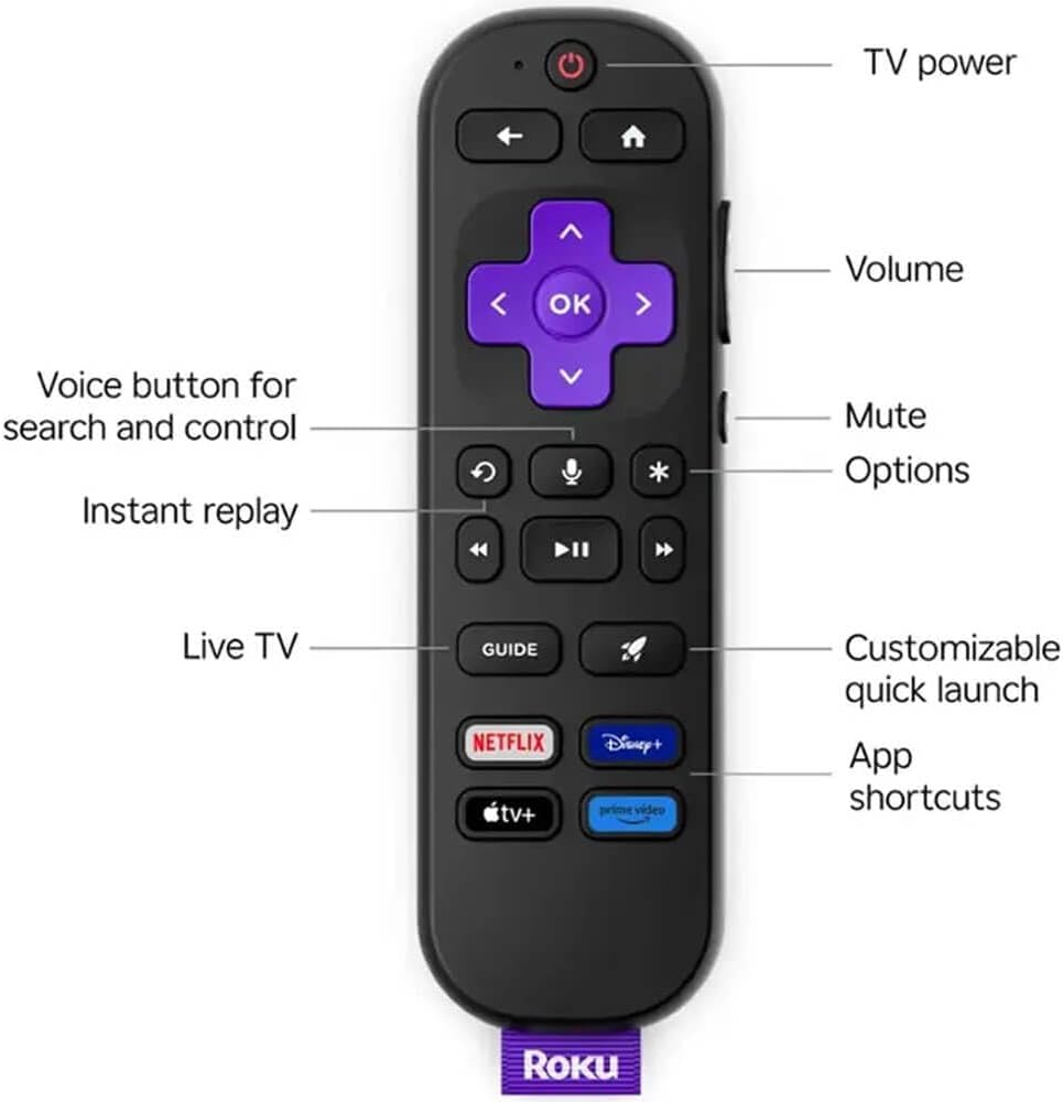 Roku Smart TV 43-Inch Select Series, 4K HDR TV – Roku TV with Roku Remote – Flat Screen LED Television with Wi-Fi for Streaming 43R4C4-2024 Model (Renewed)