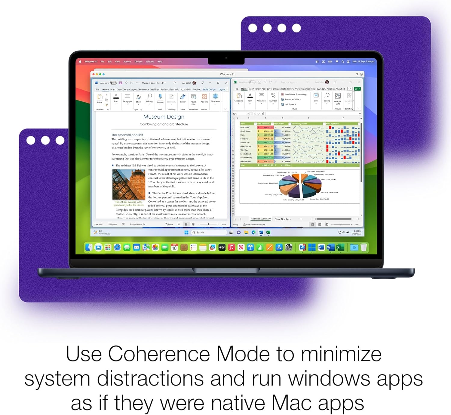 Parallels Desktop 26 for Mac Pro Edition | Run Windows on Mac Virtual Machine Software| Authorized by Microsoft | 1 Year Subscription Mac Download