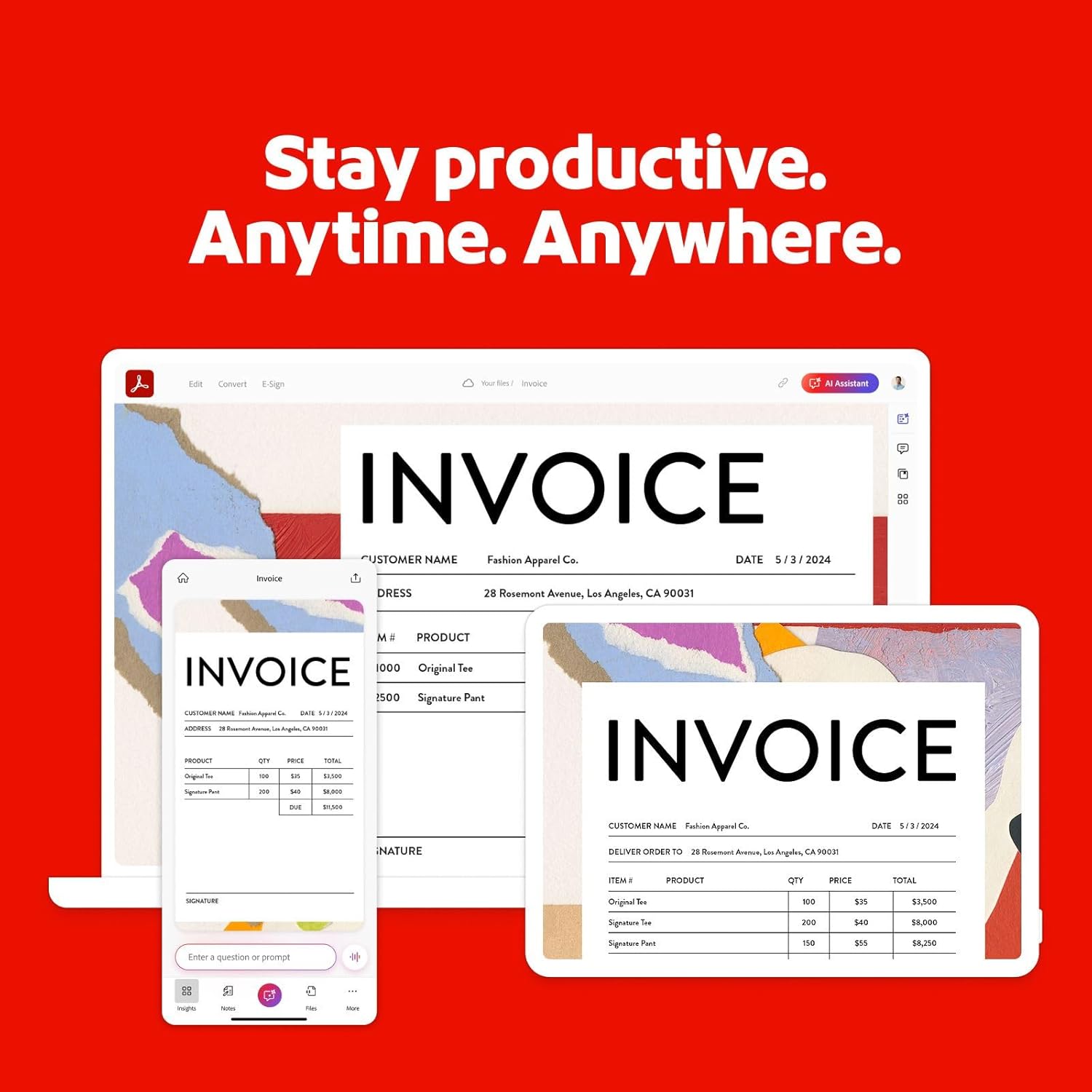 Adobe Acrobat Studio | PDF Software | Create and edit PDF's with AI Insights | 12-Month License | PC/MAC Online Code | Activation Required