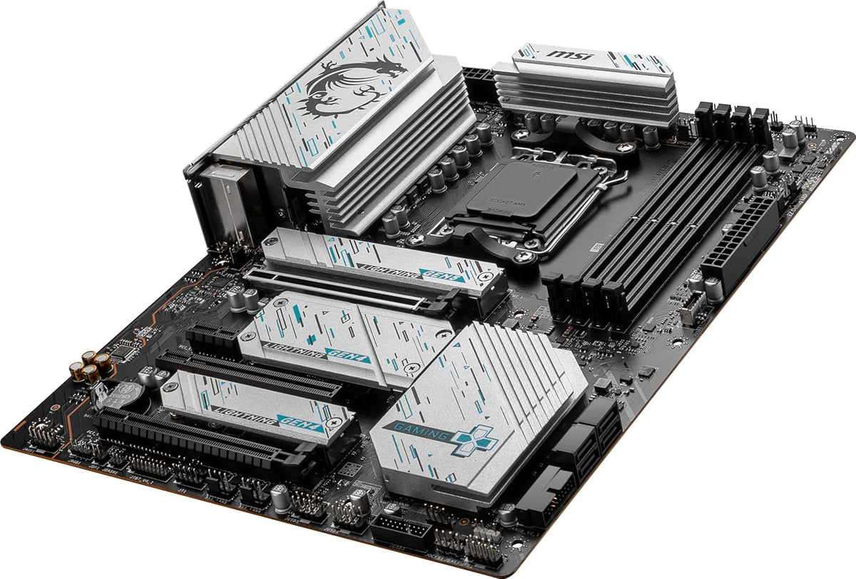 MSI X670E GAMING PLUS WIFI Gaming Motherboard (AMD Ryzen 9000/8000/7000 Series Processors, AM5, DDR5, PCIe 5.0, SATA 6Gb/s, M.2 slots, USB 3.2 Gen 2, Wi-Fi 6E, Bluetooth 5.3, 2.5Gbps LAN, HDMI/DP,ATX)