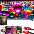 LG 55UA7700PUB 55 Inch UA77 LED AI 4K UHD Smart webOS TV (2025) Bundle with Premiere Movies Streaming, 6Ft HDMI Cable & Deco Gear CPS Exclusive 26 Month Protection Pack (BEACH-CPS-26M500)