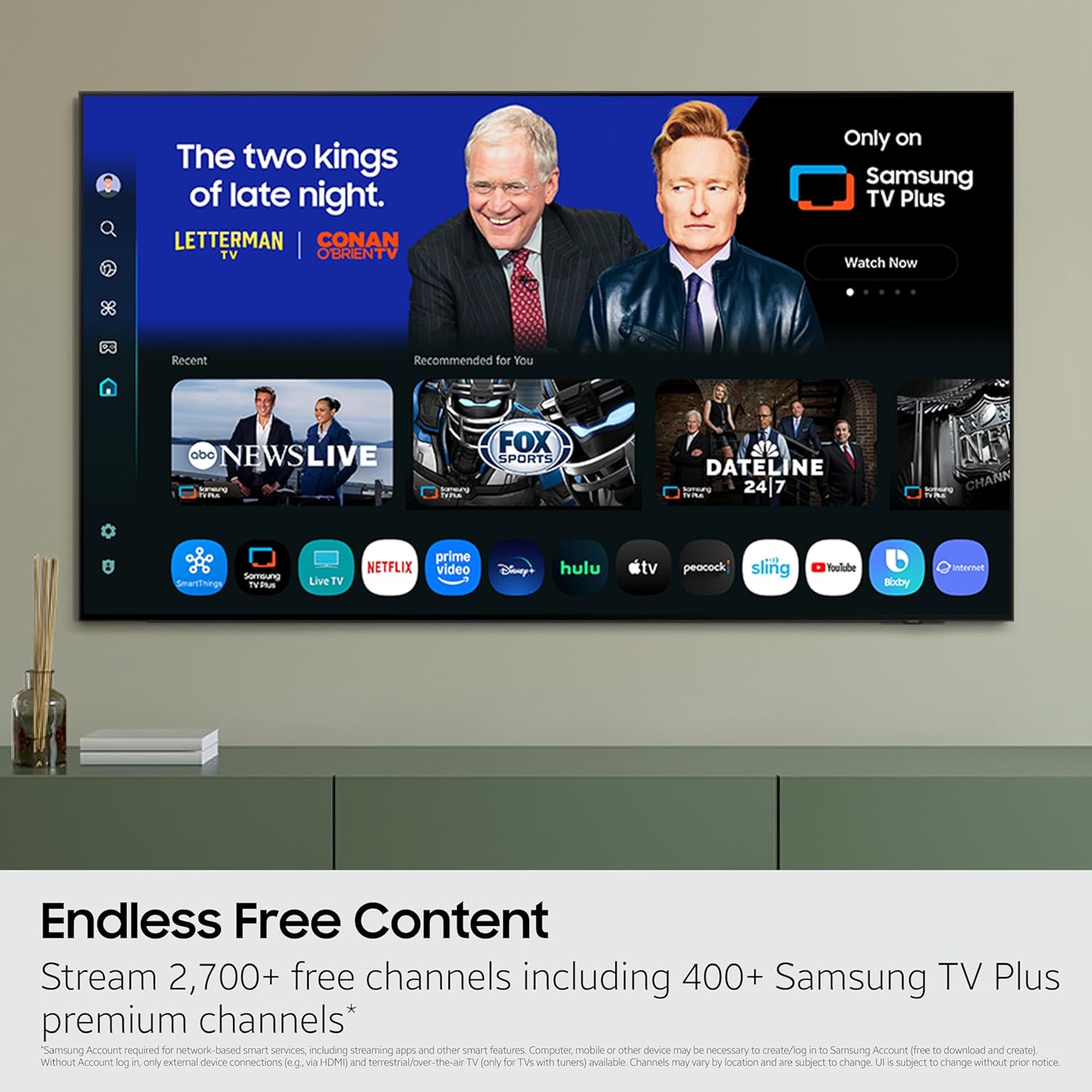 Samsung 55-Inch Class OLED 4K S85F Series, Vision AI Smart TV (2025 Model, 55S85F) Object Tracking Sound Lite w/Dolby Atmos, NQ4 AI Gen2 Processor, Contour Design, Color Booster Pro, Alexa Built-in