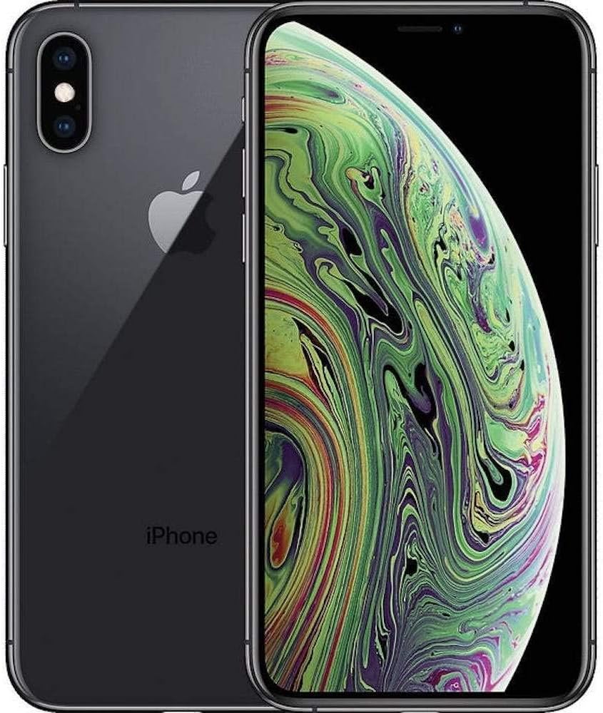 Apple iPhone XS, 64GB, Space Gray - Unlocked (Renewed Premium)