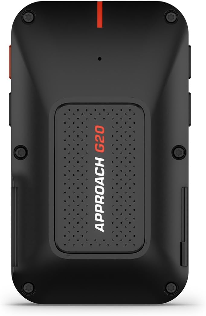Garmin Approach G20 Solar GPS Golf Handheld | 43,000 Preloaded Course Maps, Unlimited Battery Life, Cart Magnet | with CT10 Bluetooth Club Tracking Sensors (14) and Signature Series Gift Bundle
