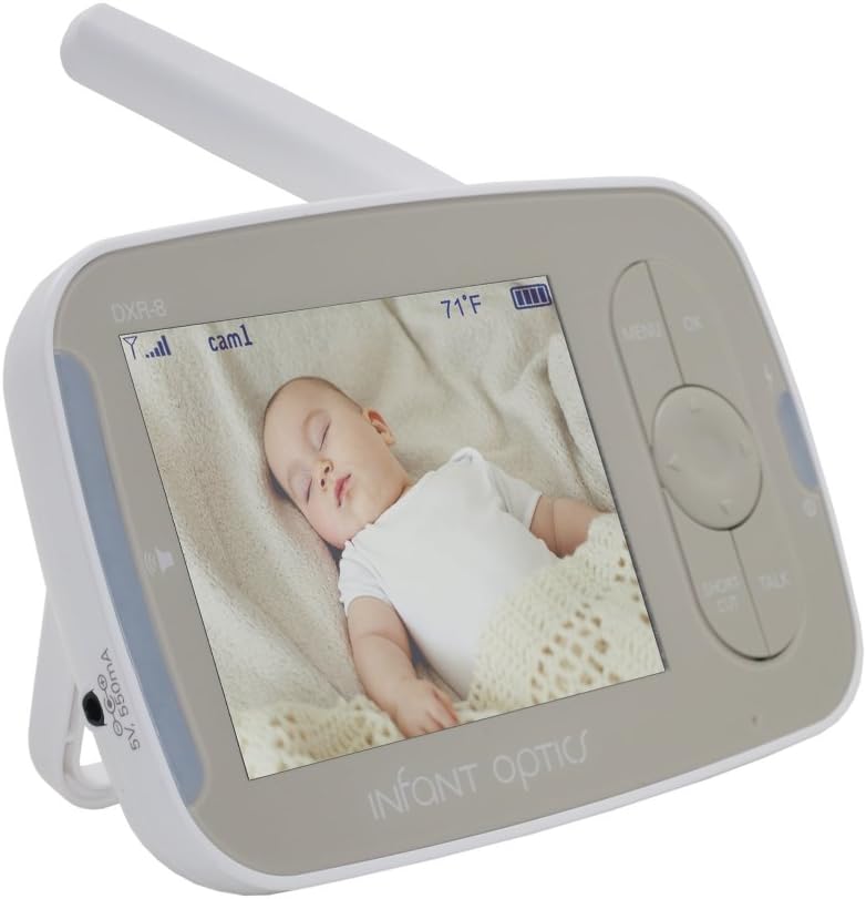 Infant Optics DXR-8 Standalone Monitor Unit - Requires Separate Battery (Battery Not Included) - Not Compatible with DXR-8 PRO