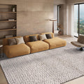 SAFAVIEH Hudson Shag Collection Area Rug - 9' x 12', Ivory & Grey, Chevron Design, Non-Shedding & Easy Care, 2-inch Thick Ideal for High Traffic Areas in Living Room, Bedroom (SGH330A)